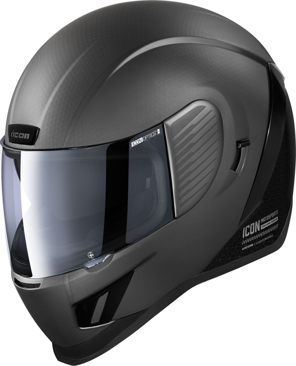 Hjelm integral gate, Airform Counterstrike MIPS Helmet Silver — Icon