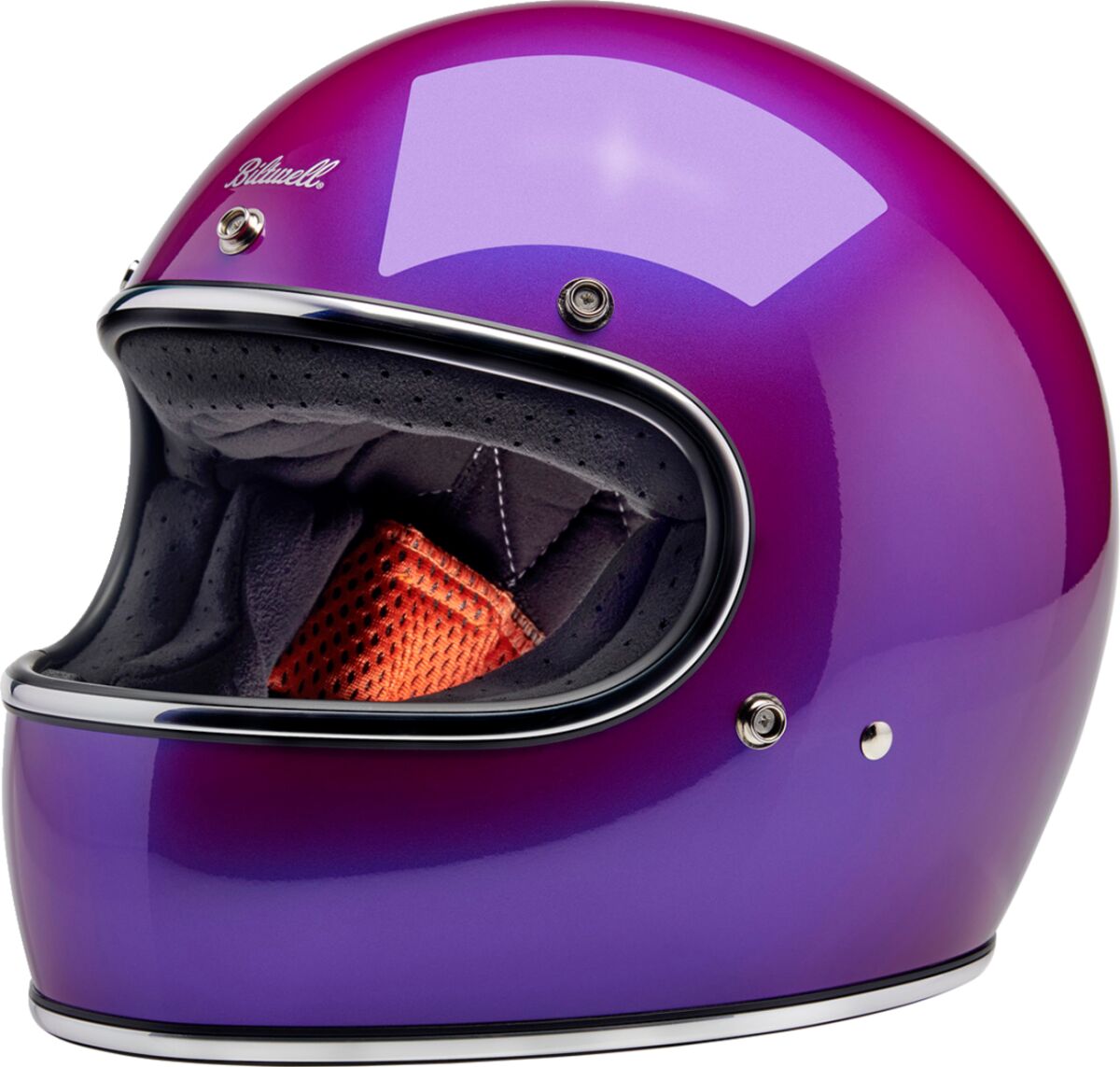 Hjelm integral gate, Gringo Helmet Grape Metallic — Biltwell