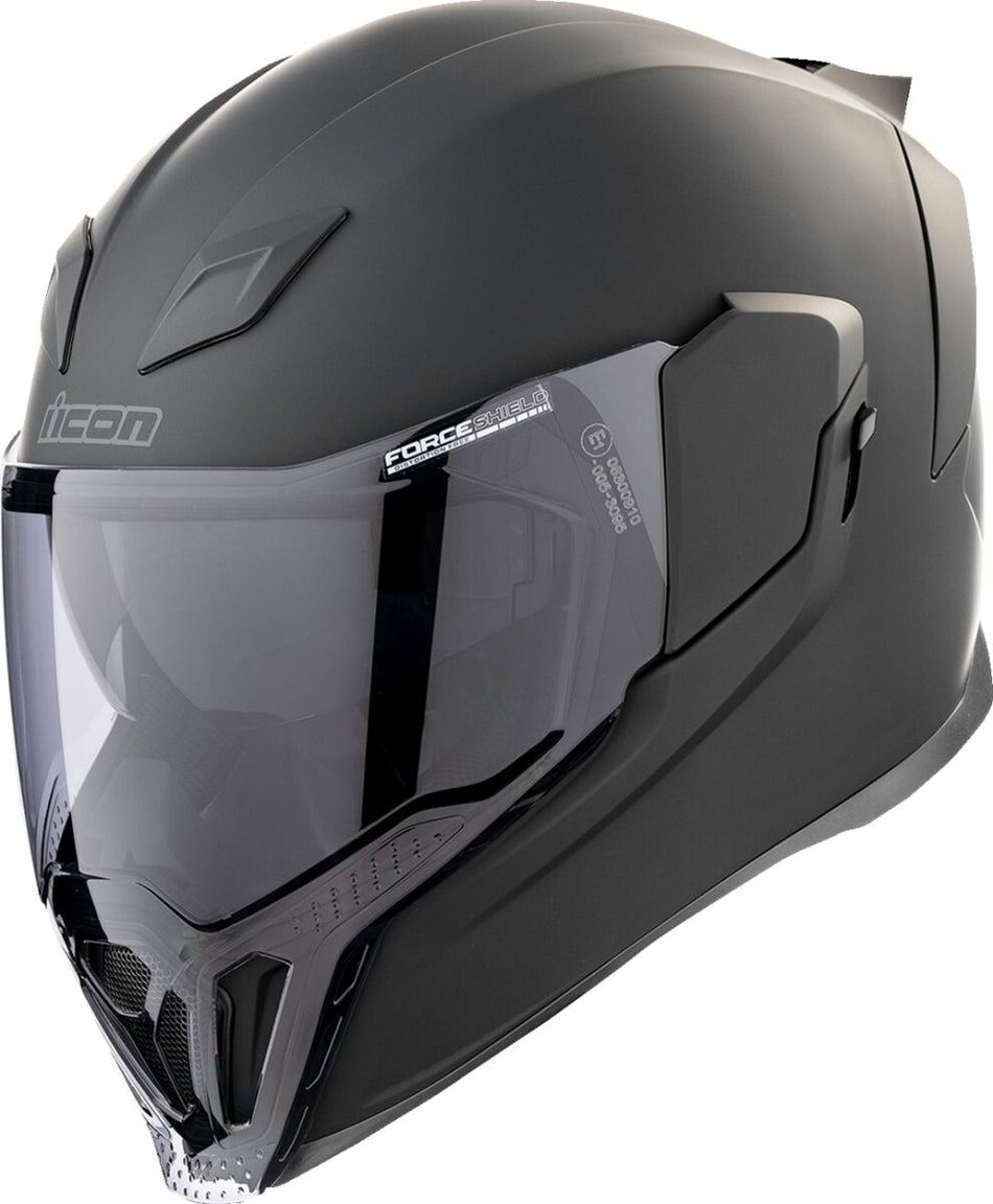 Hjelm integral gate, Airflite Dark Helmet Rubatone — Icon