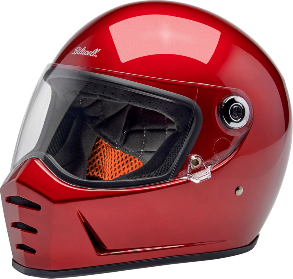 Hjelm integral gate, Lane Splitter 22.06 Helmet Cherry Red Metallic — Biltwell