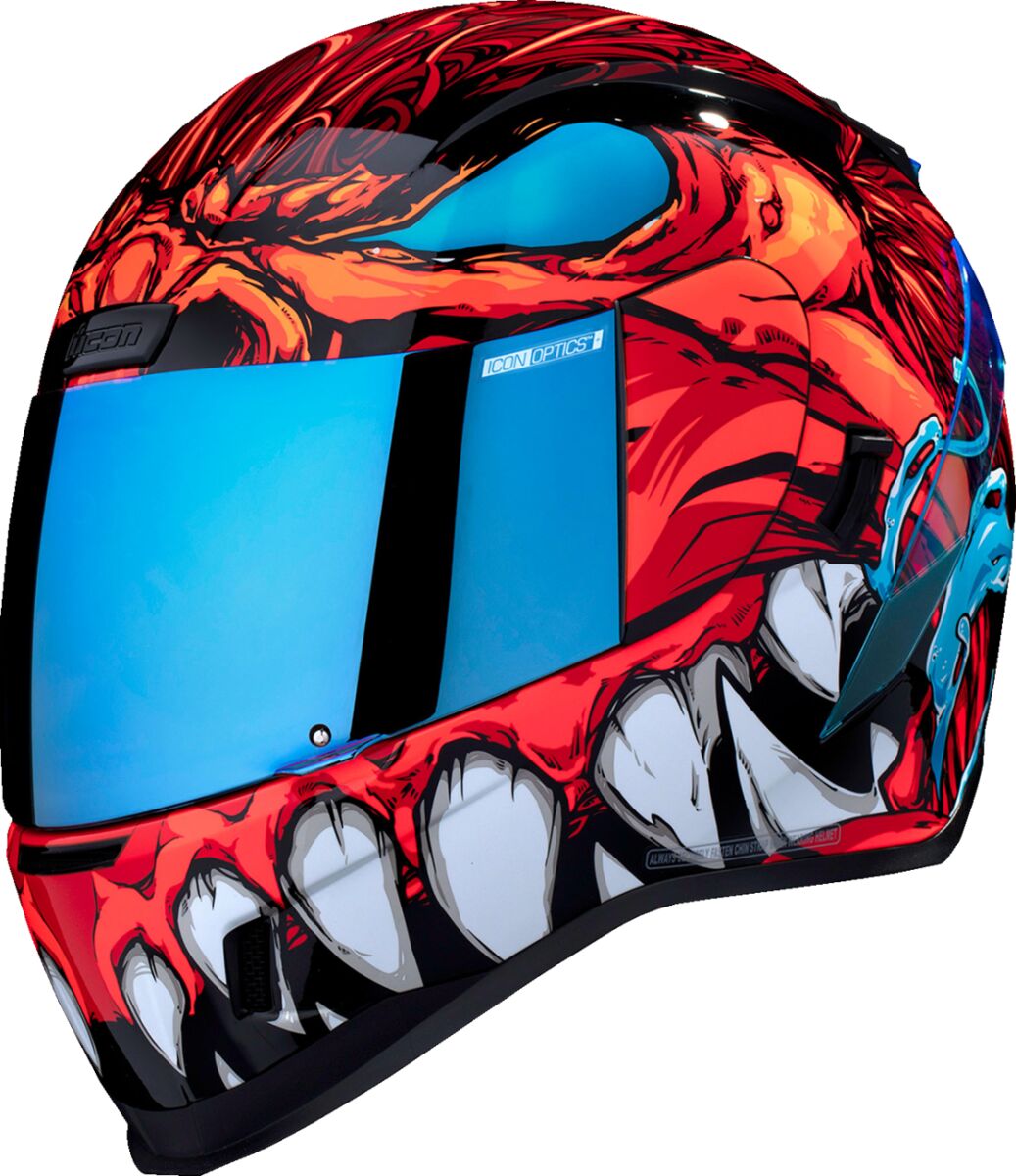 Hjelm integral gate, Airform Manik'RR MIPS Helmet Red — Icon