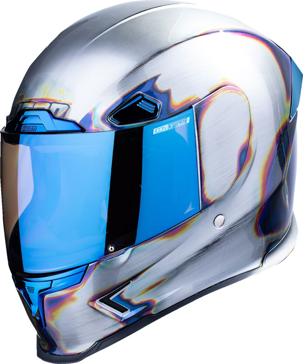 Hjelm integral gate, Airframe Pro Reentry Helmet Silver — Icon