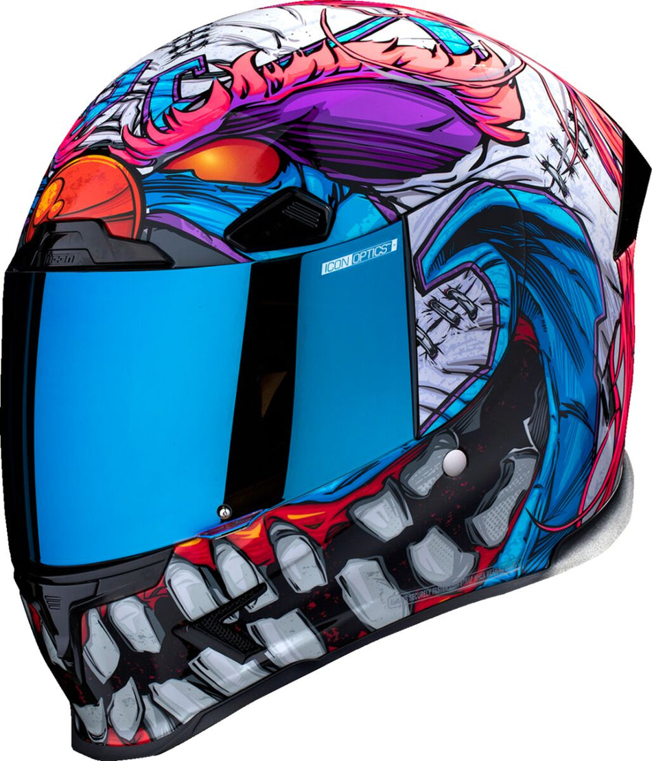 Hjelm integral gate, Airframe Pro Krazy Klown 2 Helmet Pink — Icon