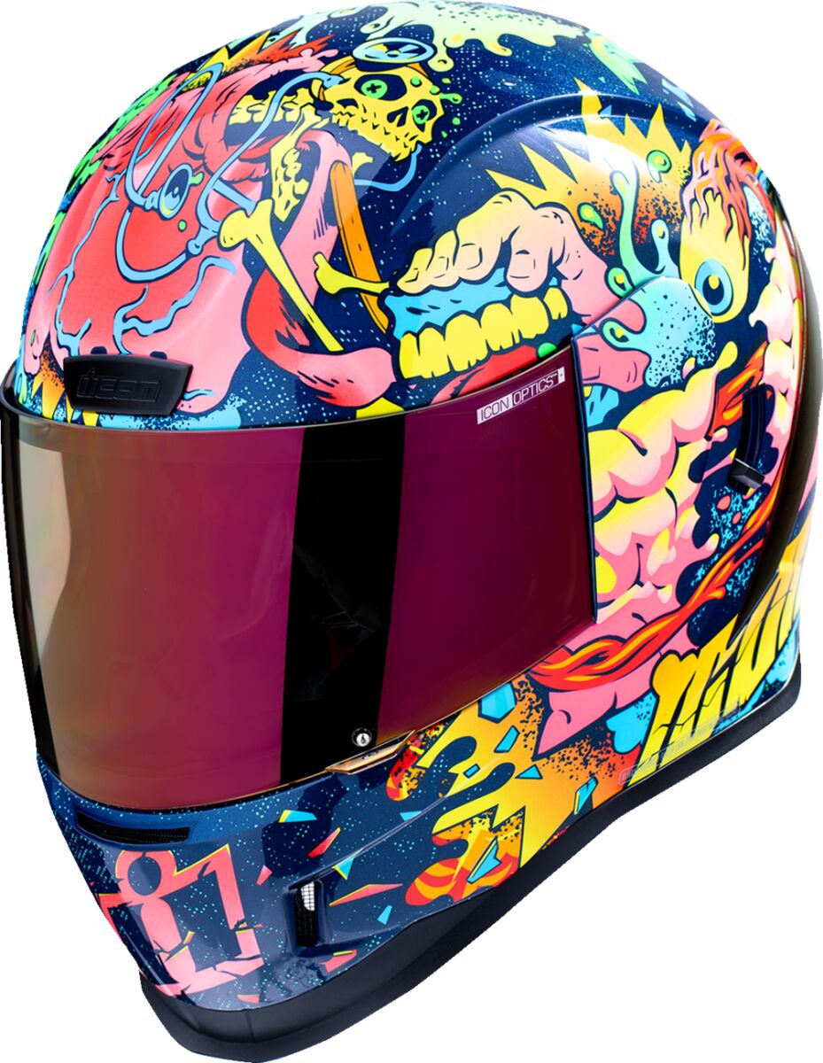 Hjelm integral gate, Airform Scatterbrain MIPS Helmet Purple — Icon