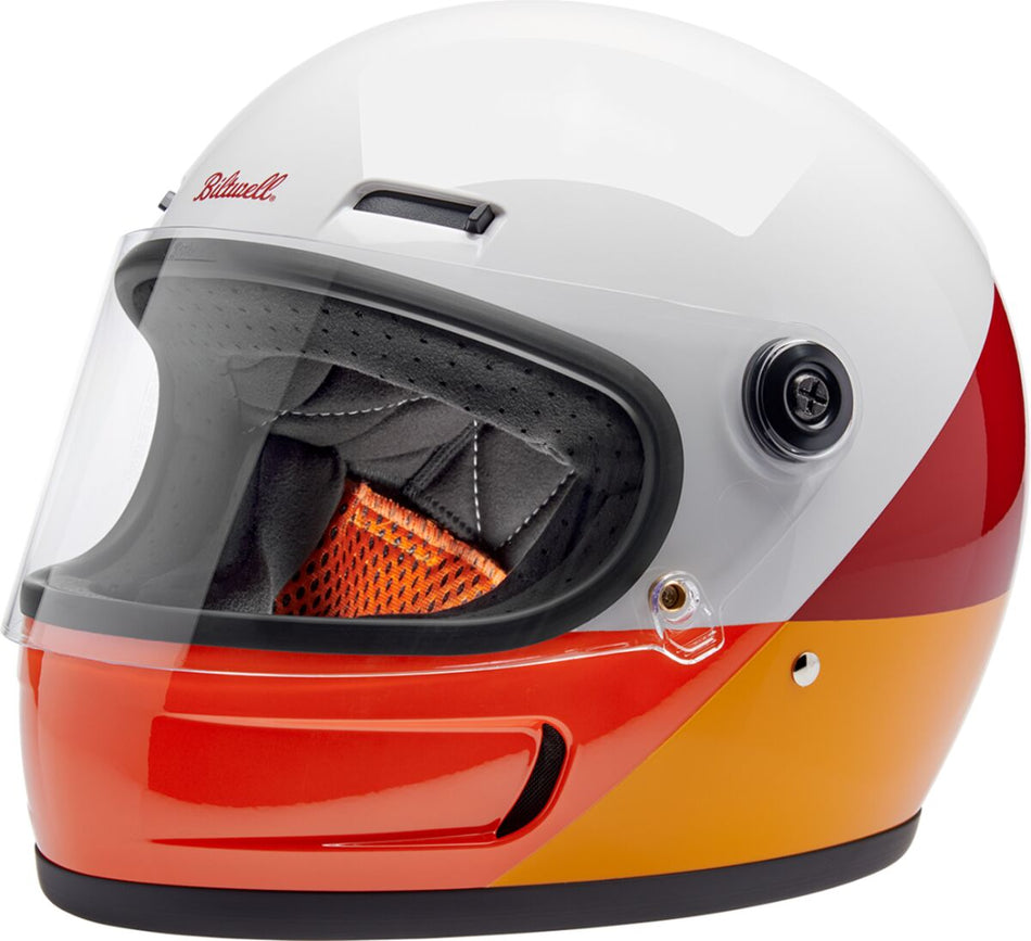Hjelm integral gate, Gringo SV Helmet Gloss Intersection Warm — Biltwell