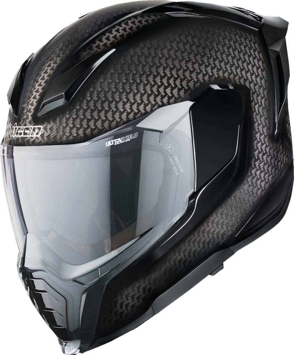 Hjelm integral gate, Ultraflite Carbon MIPS Helmet Black — Icon