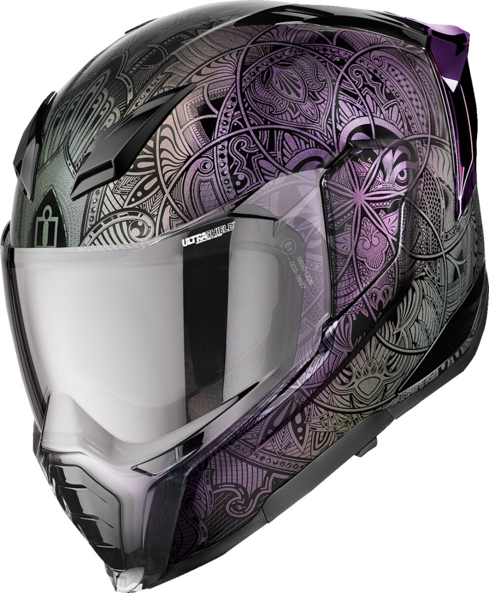 Hjelm integral gate, Ultraflite Opal Mandala MIPS Helmet Purple — Icon