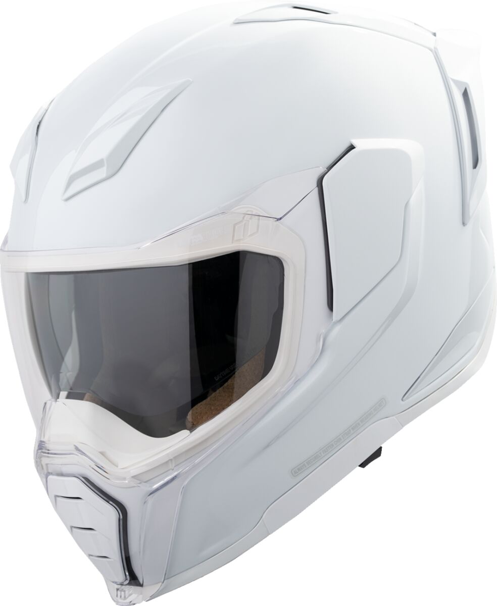 Hjelm integral gate, Ultraflite Solid MIPS Helmet Gloss White — Icon