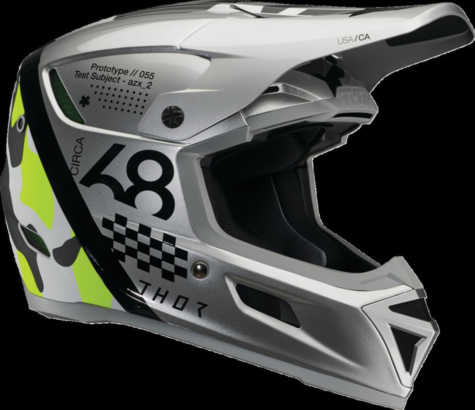 Hjelm offroad, Reflex Sport Riot MIPS Helmet Acid Gray — Thor