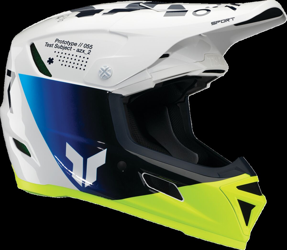 Hjelm offroad, Reflex Sport Strike MIPS Helmet Acid Navy — Thor