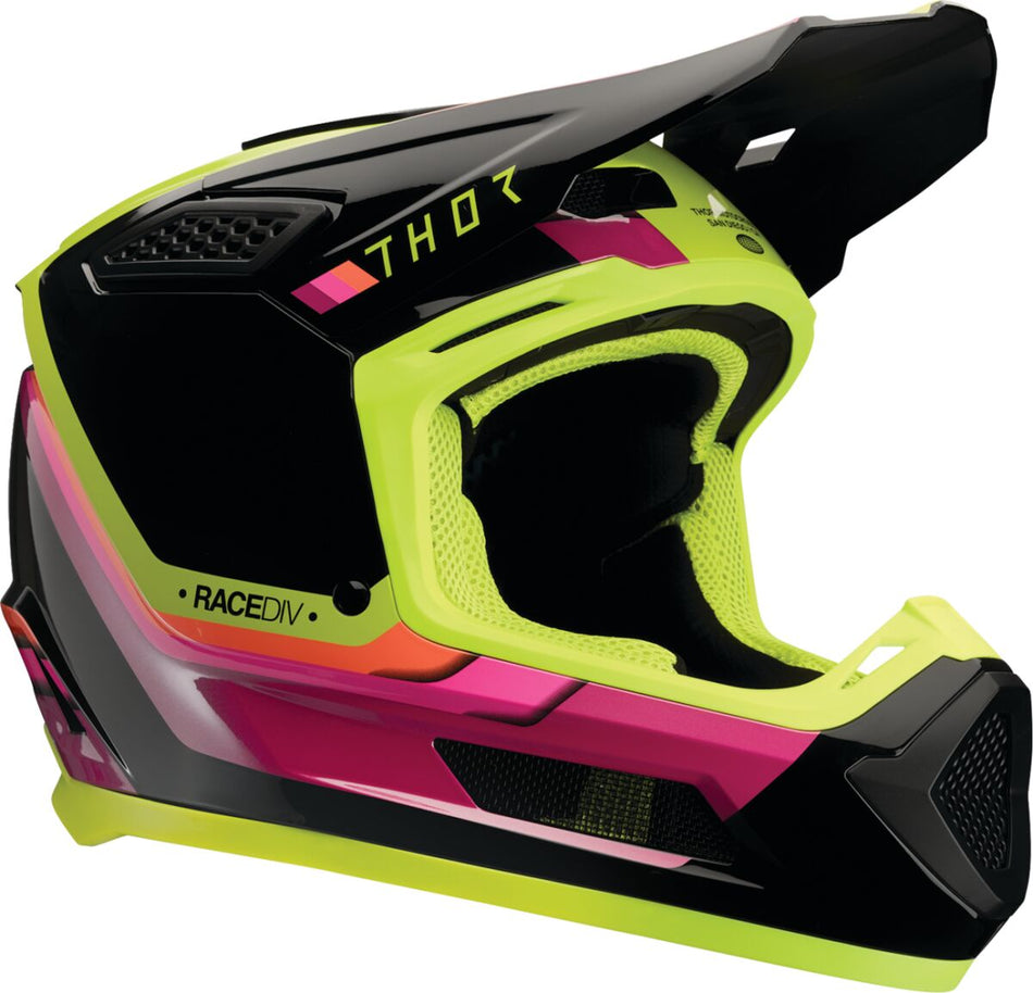 Hjelm offroad, Fleet Defy Helmet Acid Black — Thor