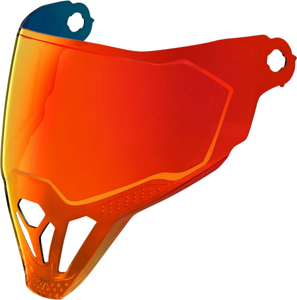 Visir erstatning, Shield Airflite Force Rst Red — Icon 0130-0998