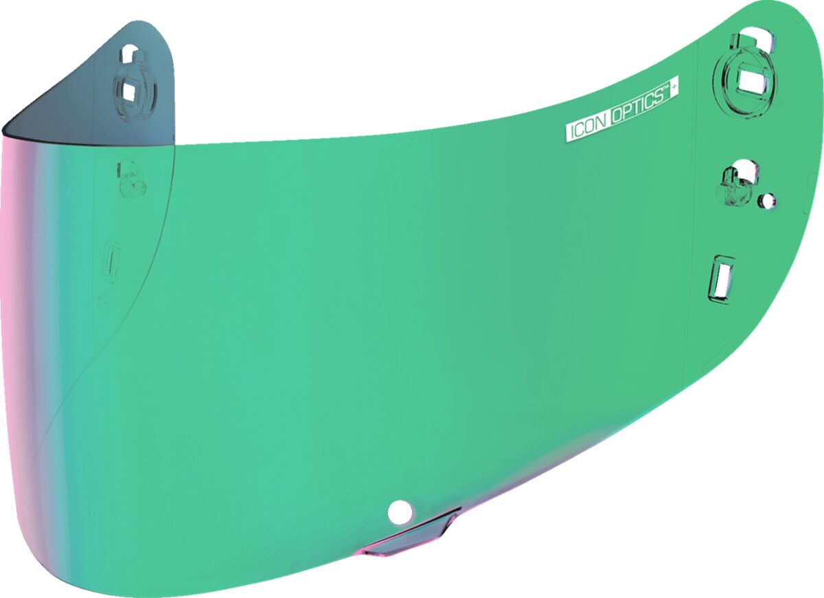 Visir erstatning, Shield Optic 2206 Rst Green — Icon 0130-1161