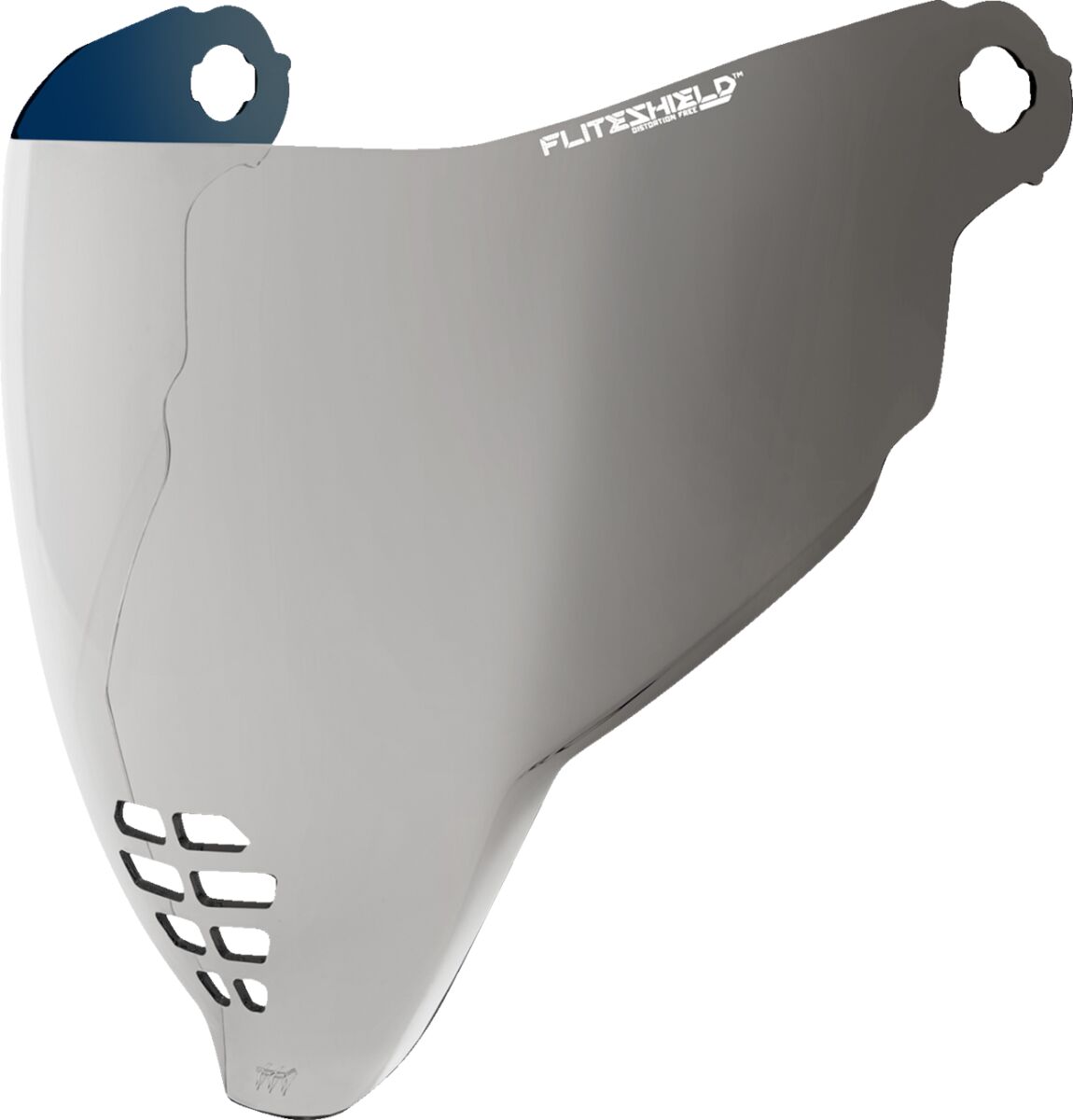 Visir erstatning, Shield Airflite Warboy Chrome — Icon 0130-1337