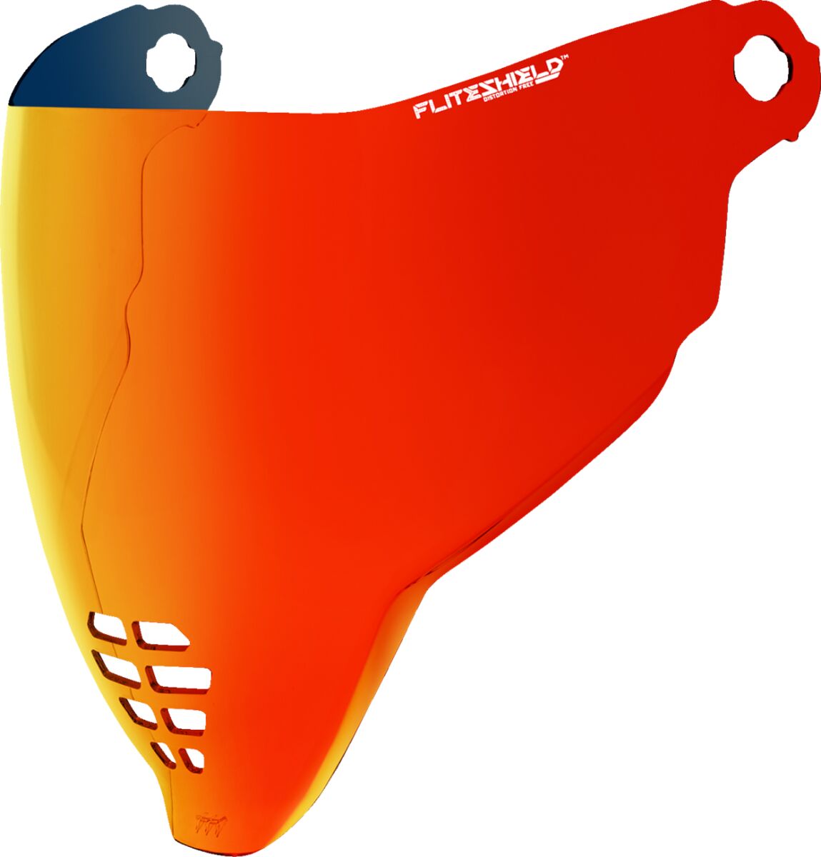 Visir erstatning, Shield Airflite Calypso Red — Icon 0130-1339