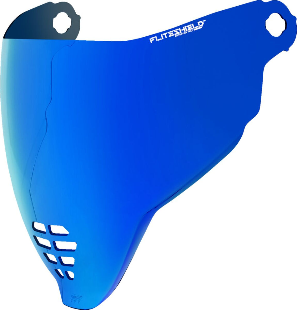 Visir erstatning, Shield Airflite Boatdrink Blue — Icon 0130-1340