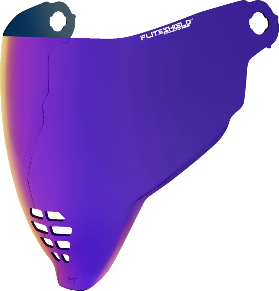 Visir erstatning, Shield Airflite Blurple Purple — Icon 0130-1341