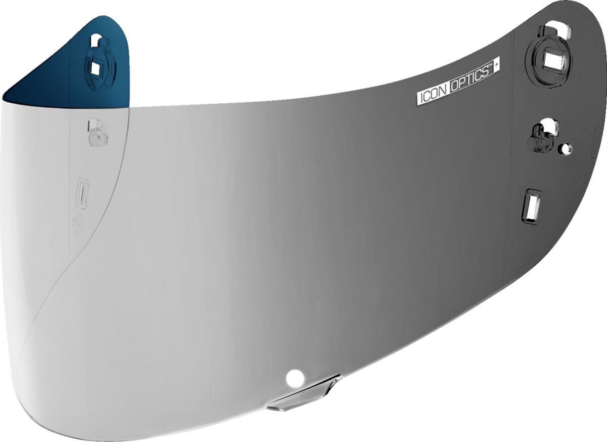 Visir erstatning, Shield Optics DOT Warboy Chrome — Icon 0130-1351