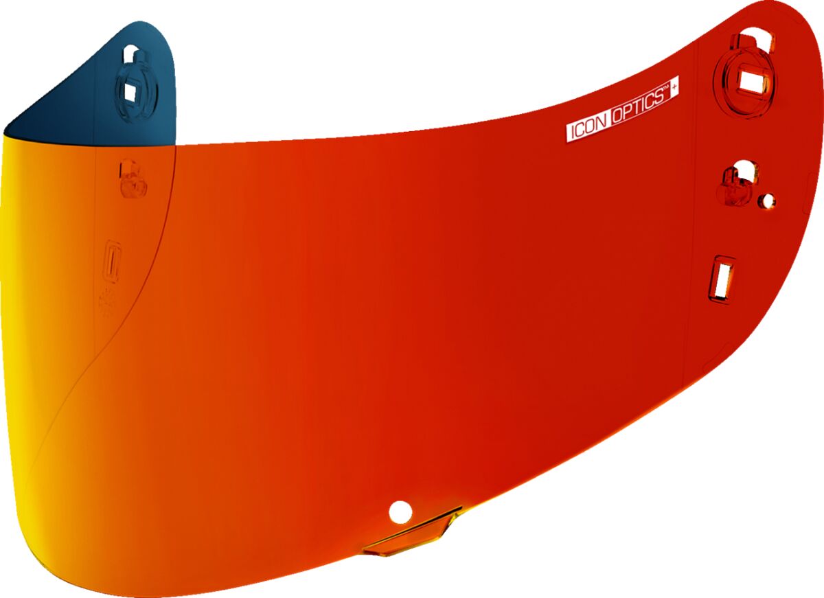 Visir erstatning, Shield Optics DOT Calypso Red — Icon 0130-1353