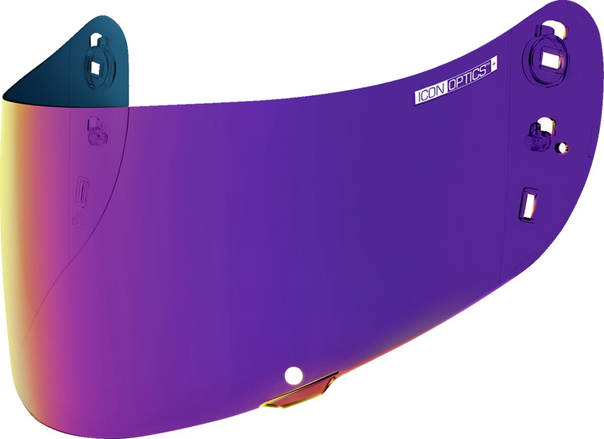 Visir erstatning, Shield Optics DOT Blurple Purple — Icon 0130-1355