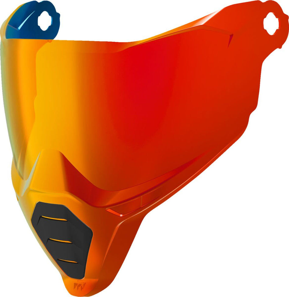 Visir erstatning, Shield Ultraflite Calypso Red — Icon 0130-1393
