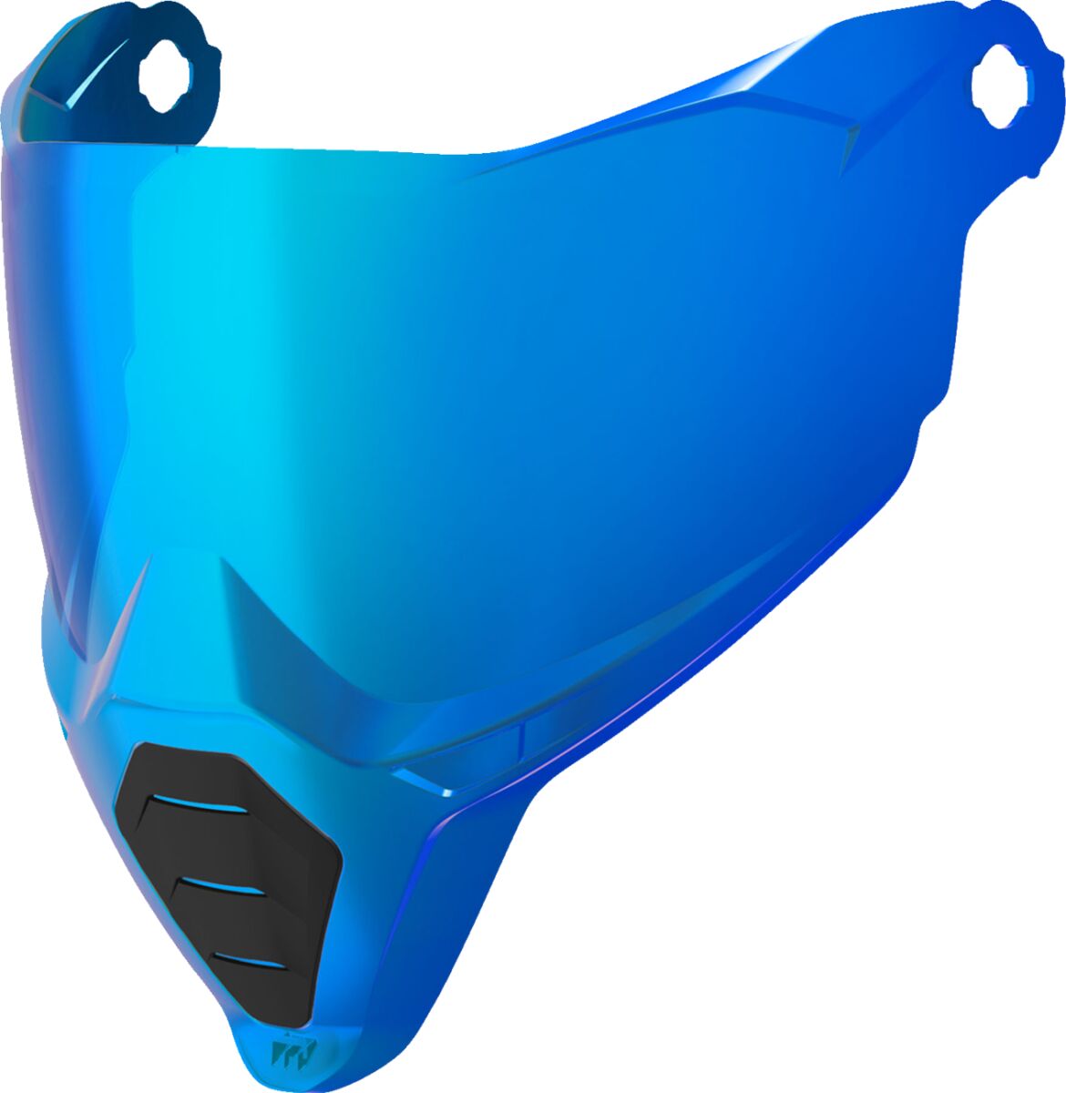 Visir erstatning, Shield Ultraflite Boatdrink Blue — Icon 0130-1394