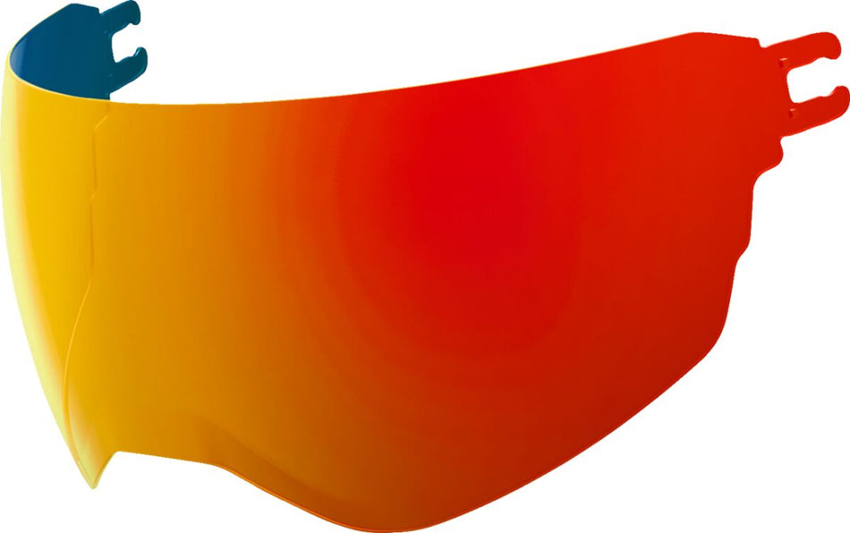 Visir erstatning, Dropshield Ultraflite Calypso Red — Icon 0130-1401