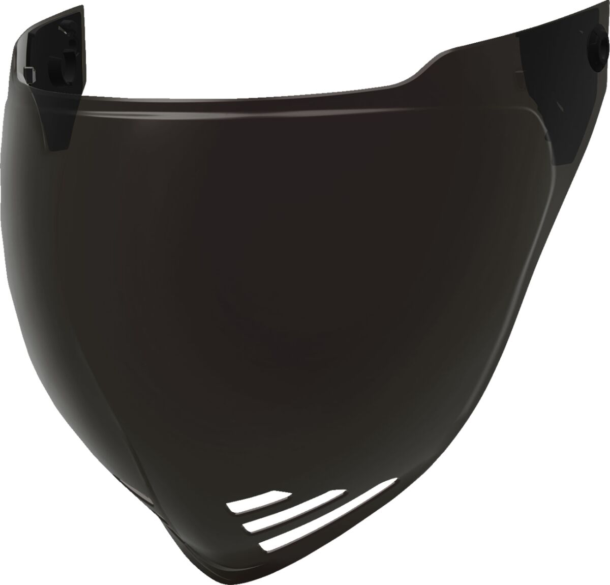 Visir erstatning, Bubbleshield Domain Limotint Black — Icon 0130-1432