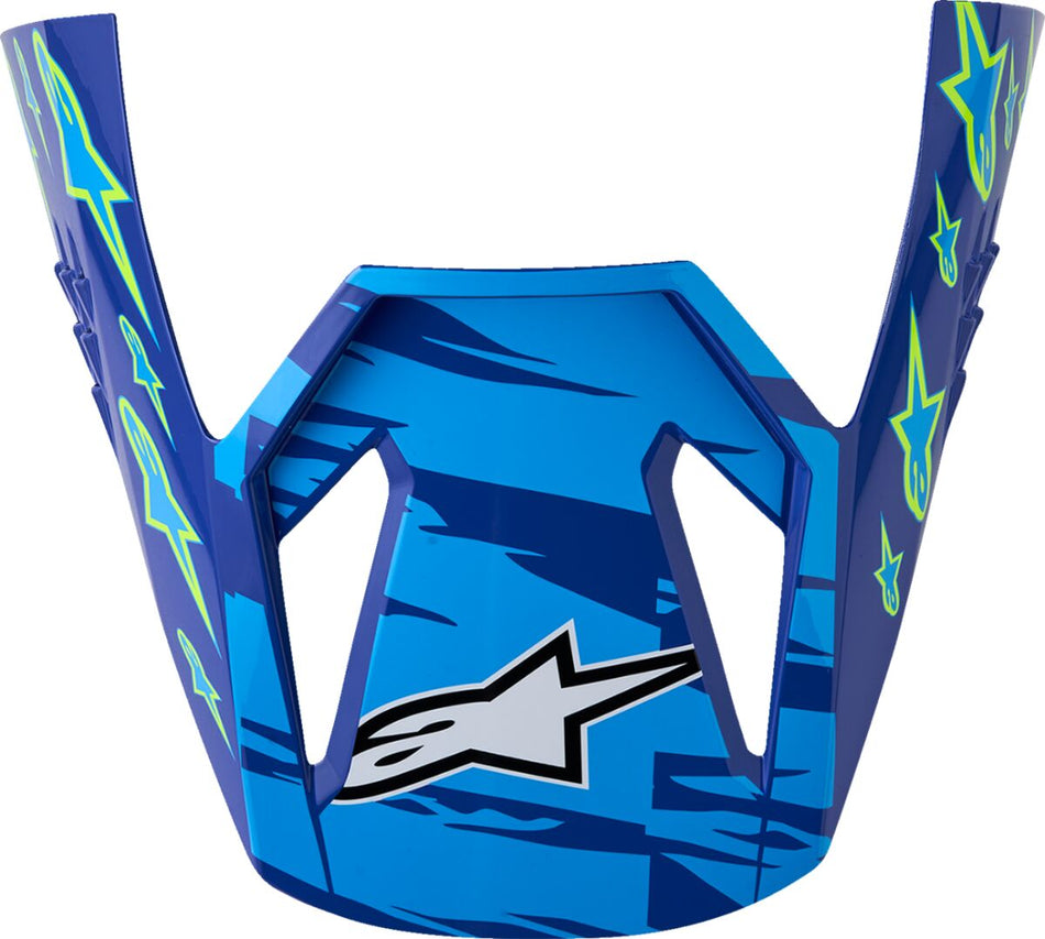 Hjelmskjermer og peak, Visor S-M3 Falcon BL/BK/PK/YL — Alpinestars 8980827-7347