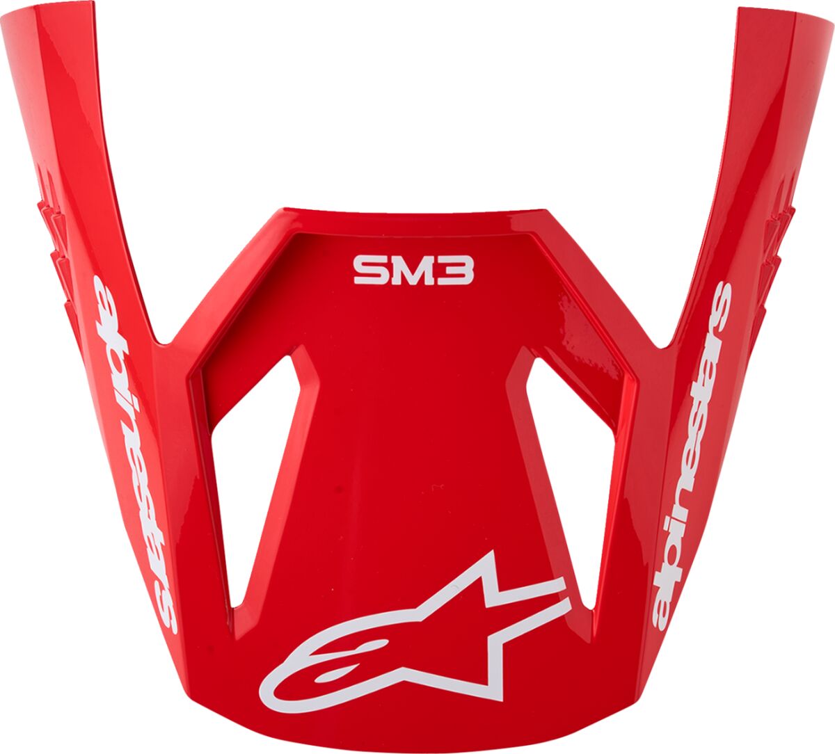 Hjelmskjermer og peak, Visor S-M3 Radium RD/WH — Alpinestars 8980526-3216
