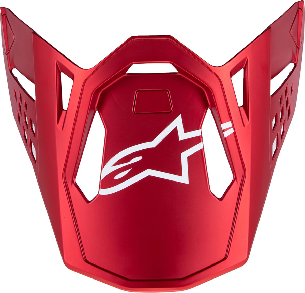 Hjelmskjermer og peak, Visor SM10 Flood Red — Alpinestars 8980923-3003-OS