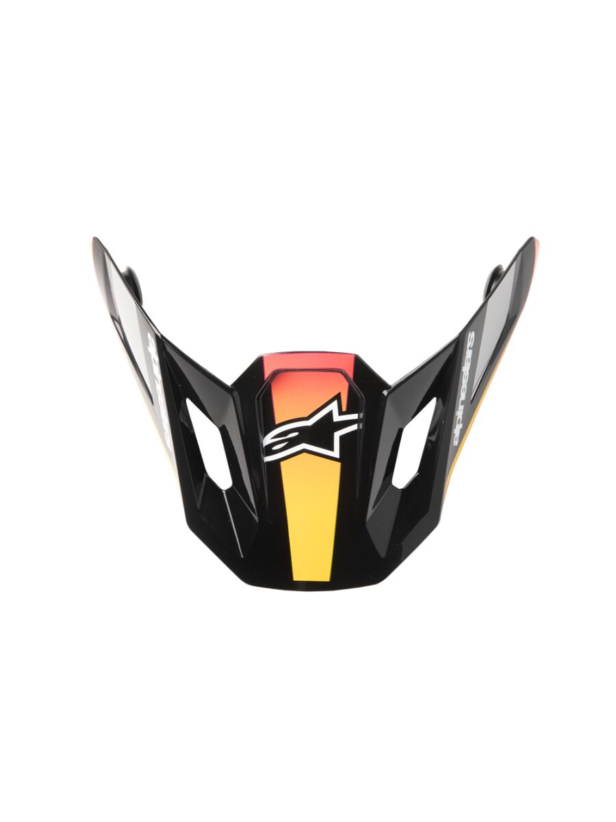 Hjelmskjermer og peak, Visor SM7 Rise BLK/YL/PINK — Alpinestars 8980926-1564