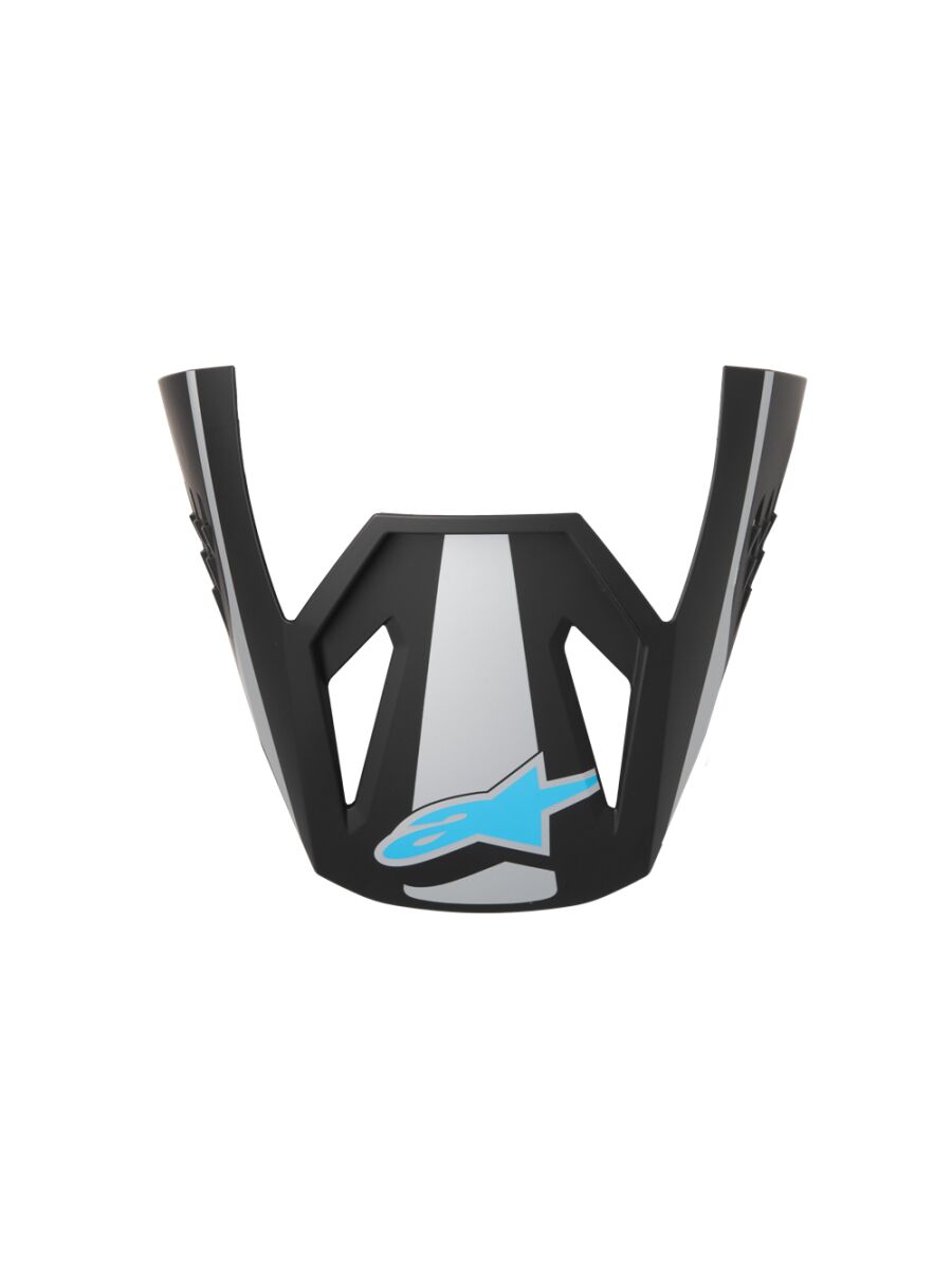 Hjelmskjermer og peak, Visor SM3 Heat SILV/BL/BLK — Alpinestars 8980626-1949