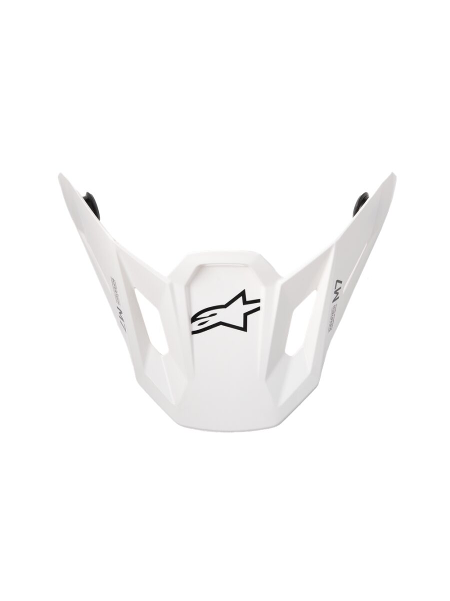 Hjelmskjermer og peak, Visor SM7 White-Gloss — Alpinestars 8980826-2180