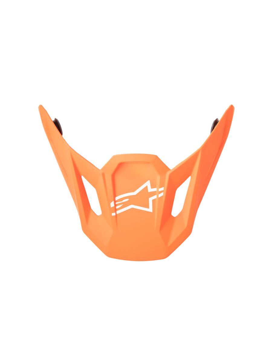 Hjelmskjermer og peak, Visor SM7 Core ORAN/BLUE — Alpinestars 8981026-408