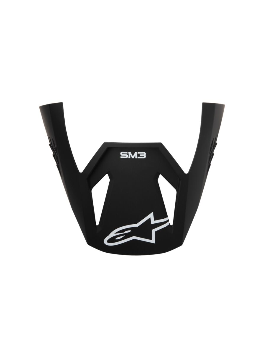 Hjelmskjermer og peak, Visor SM3 Black-Matt — Alpinestars 8980326-110