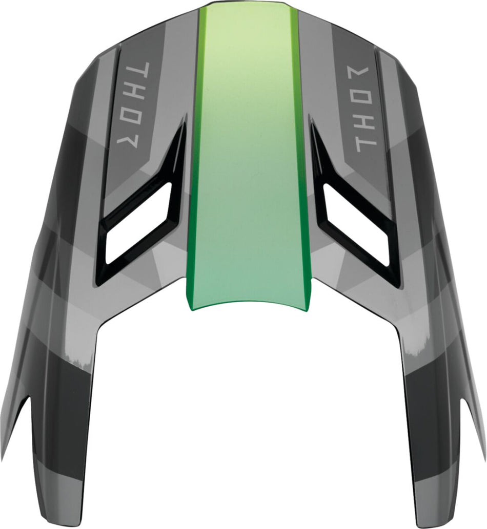 Hjelmskjermer og peak, Visor Kit Fleet Camber BK/GN X — Thor 0132-1975