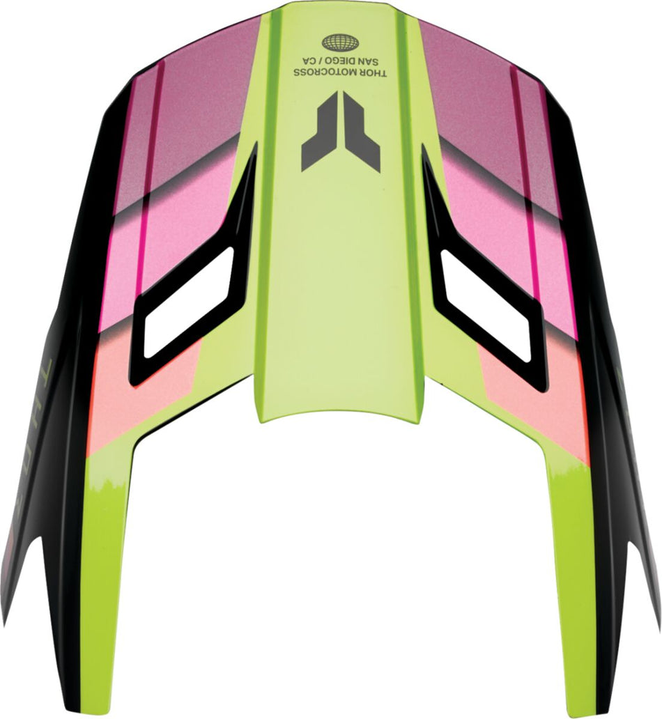 Hjelmskjermer og peak, Visor Kit Fleet Defy BK/AC L-2 — Thor 0132-1984