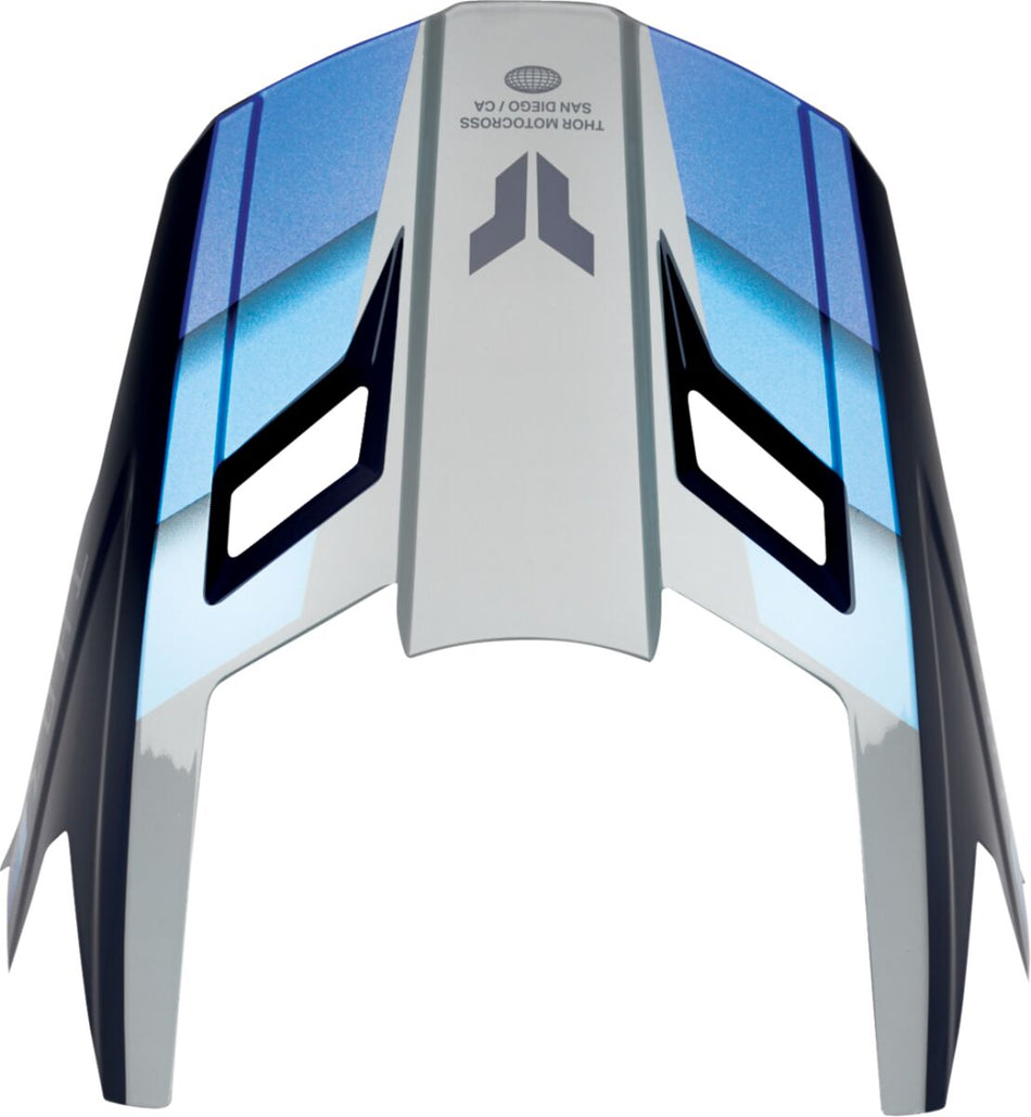 Hjelmskjermer og peak, Visor Kit Fleet Defy BL/GY L-2 — Thor 0132-1988