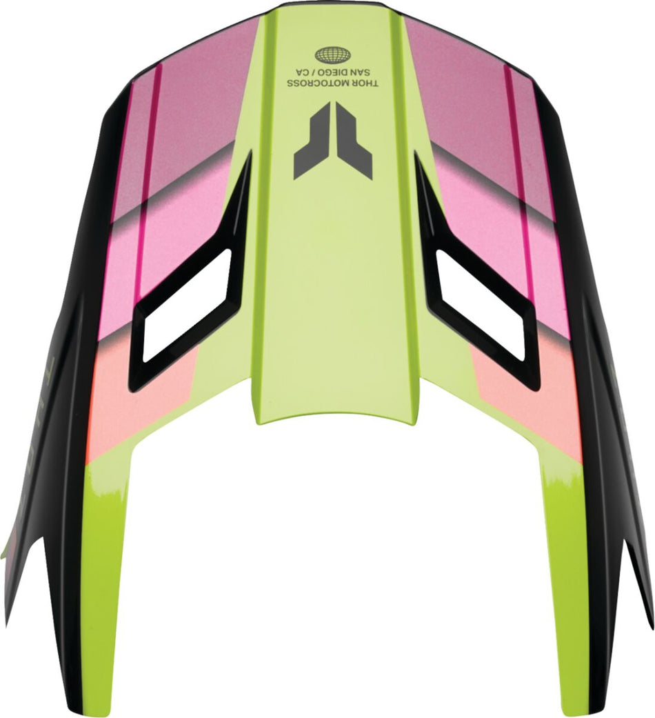 Hjelmskjermer og peak, Visor Kit Youth Fleet Defy BK/ — Thor 0132-1998