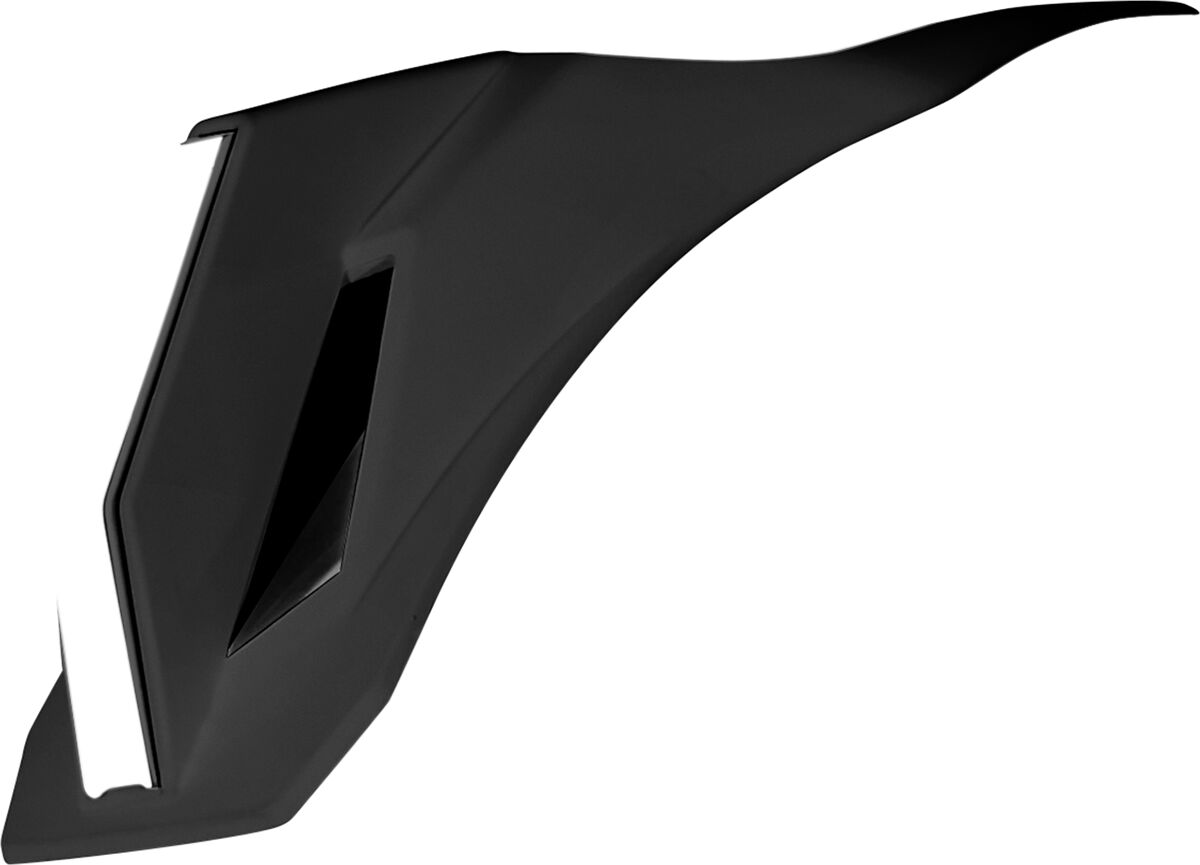 Hjelm utvendige deler, Speedfin Afrm BK/SV — Icon 0133-1373