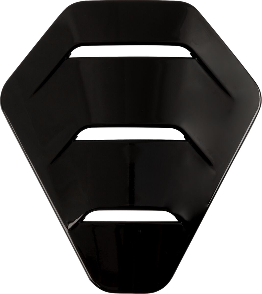 Hjelm utvendige deler, Ultraflite Mouth Insert - Gloss Black — Icon 0133-1699