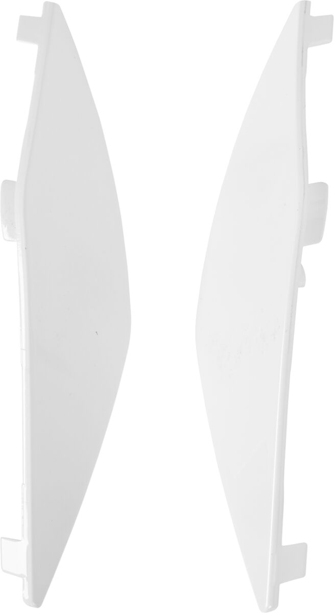 Hjelm utvendige deler, Side Cover Threshold Gloss White — Icon 0133-1781