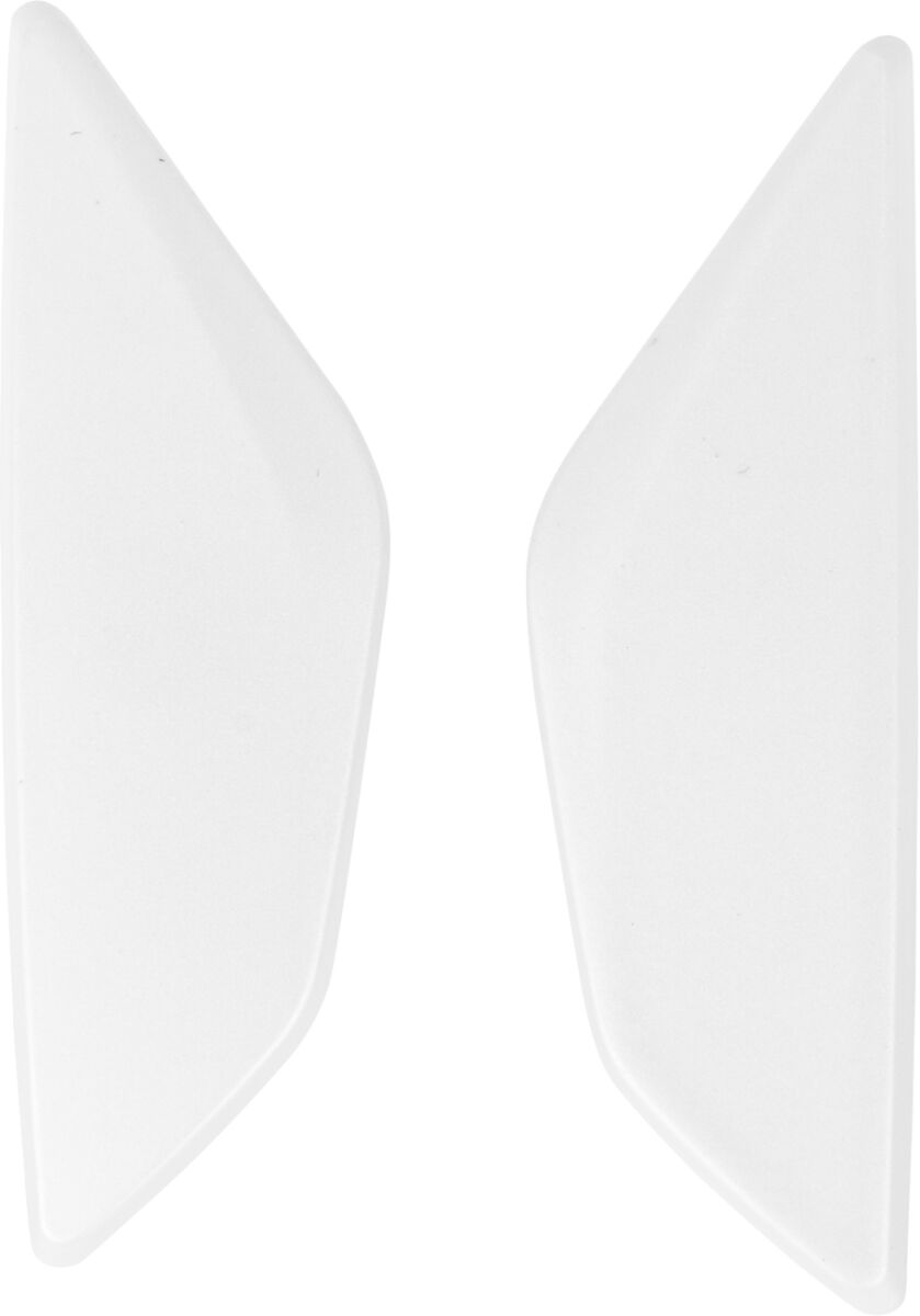 Hjelm utvendige deler, Side Cover Threshold Matte White — Icon 0133-1783