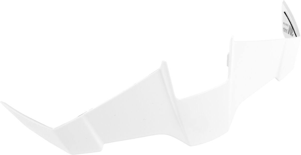 Hjelm utvendige deler, Rear Spoiler Threshold Gloss White MD-3X — Icon 0133-1789