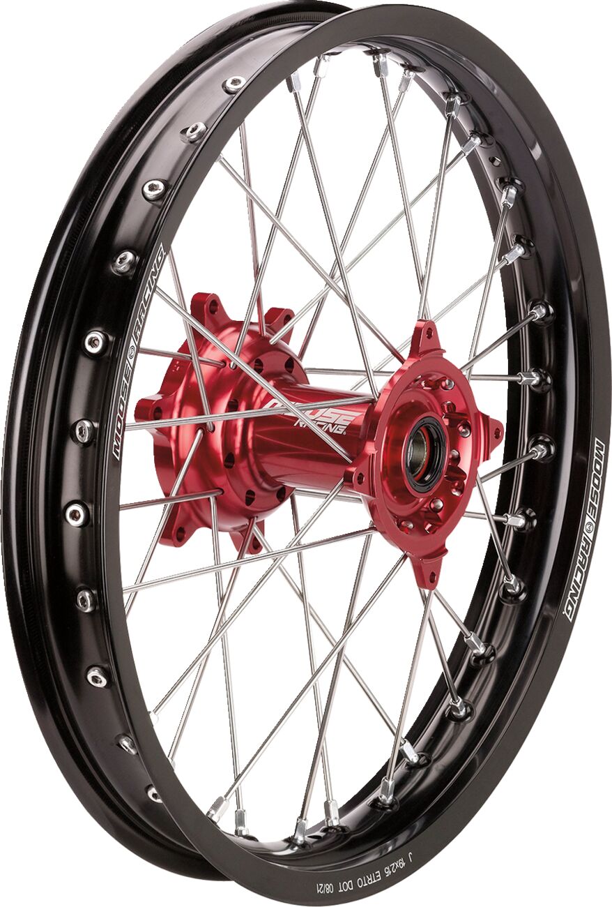 Hjul eikehjul, bak, bak til Honda — Moose Offroad Hard-Parts HR13-21519-BKRD
