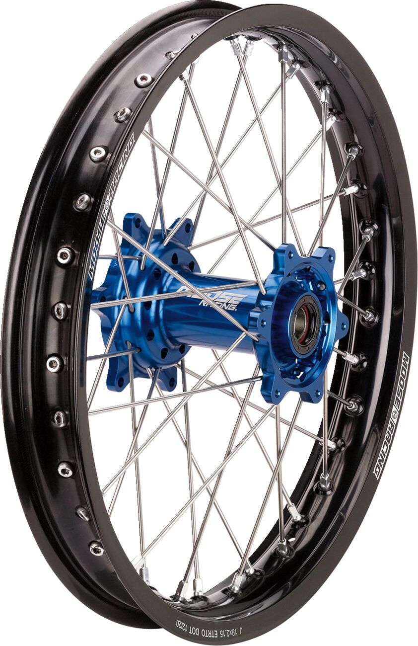 Hjul eikehjul, bak, bak til Yamaha — Moose Offroad Hard-Parts YR-21519-BKBU