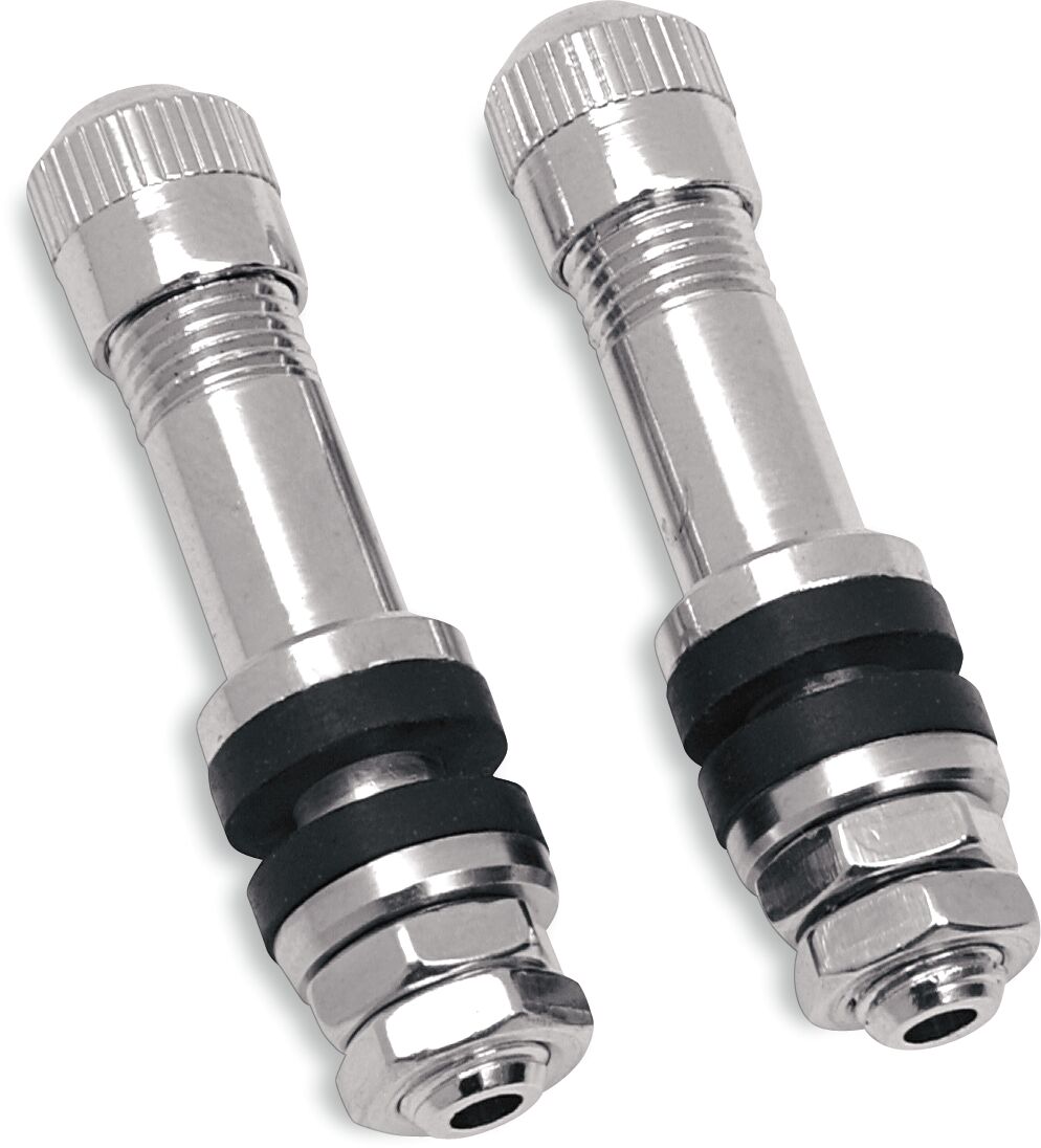 Ventiler, Bolt-In Valve Stem 0.24" Chrome — Drag Specialties 322020