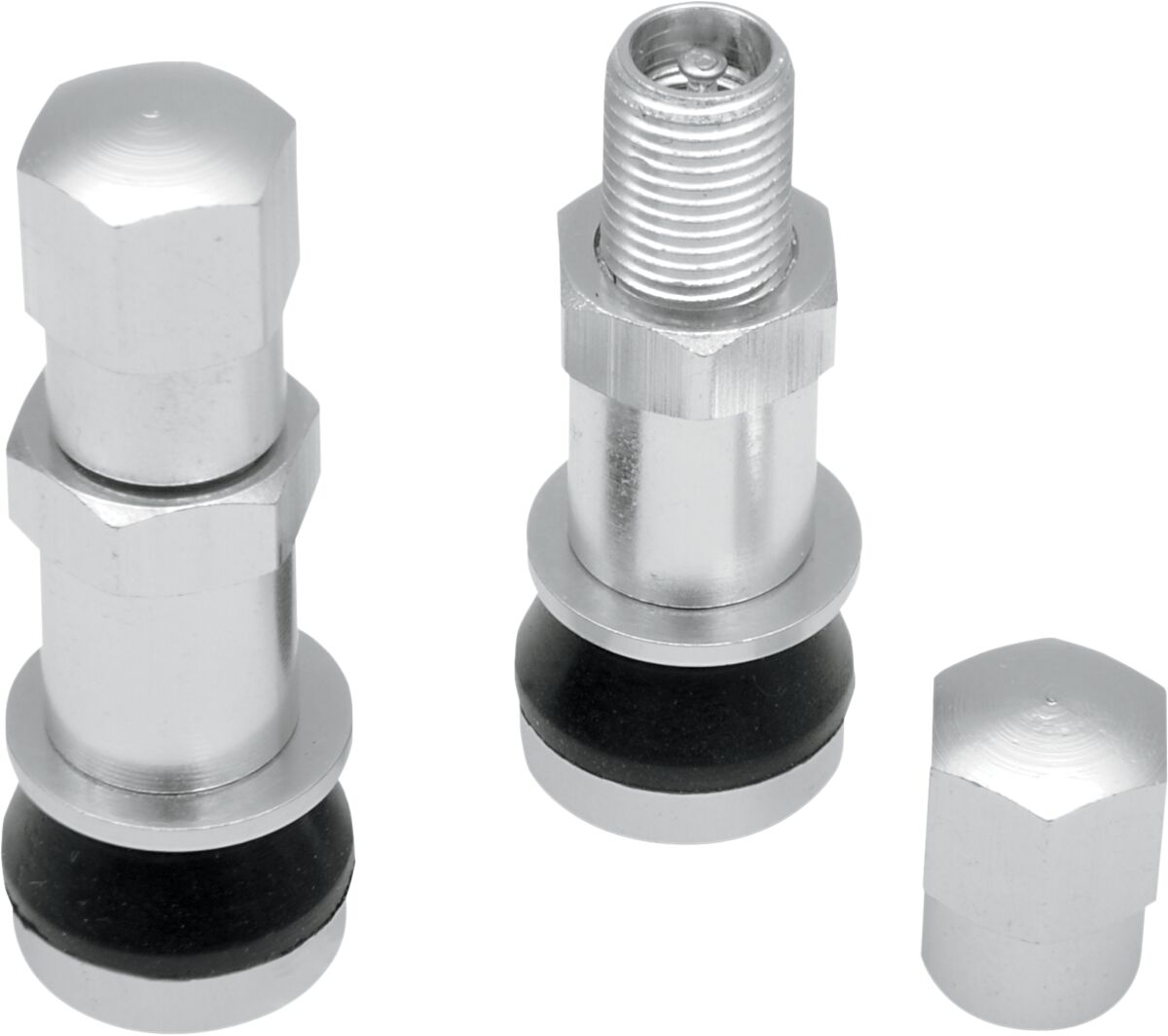 Ventiler, Bolt-In Valve Stem 0.30" Chrome — Drag Specialties 322021