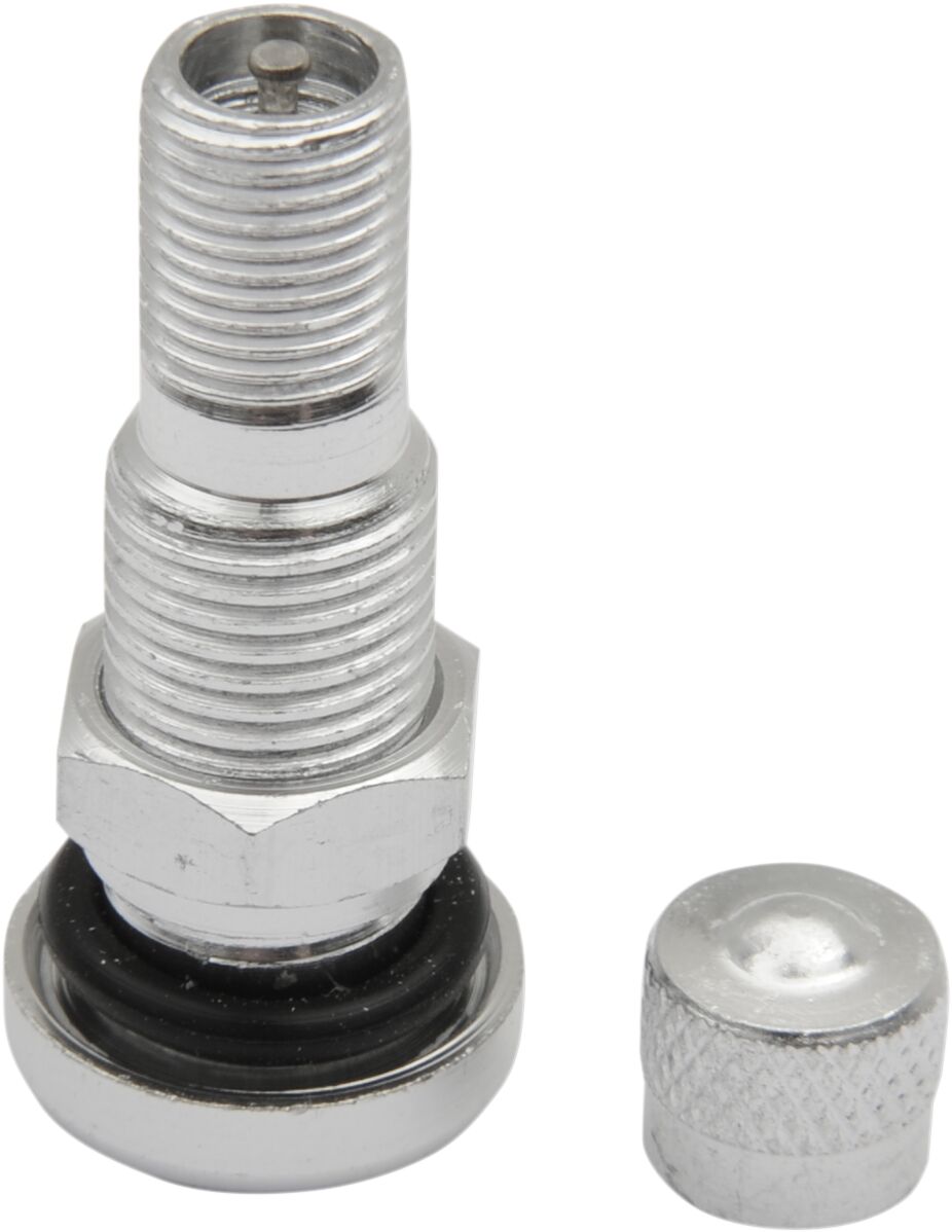 Ventiler, K&L-Supply, Valve Stem, 10MM, Straight, Silver — K&L Supply 32-2977